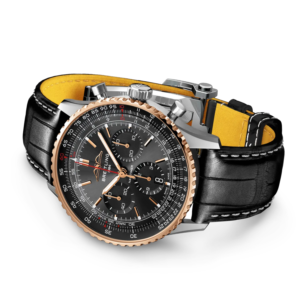 [SIMCHA-TOP500:BREITLING:UB01384A1B1P1:03] Breitling Navitimer B01 Chronograph 43 Limited Edition – UB01384A1B1P1 official image