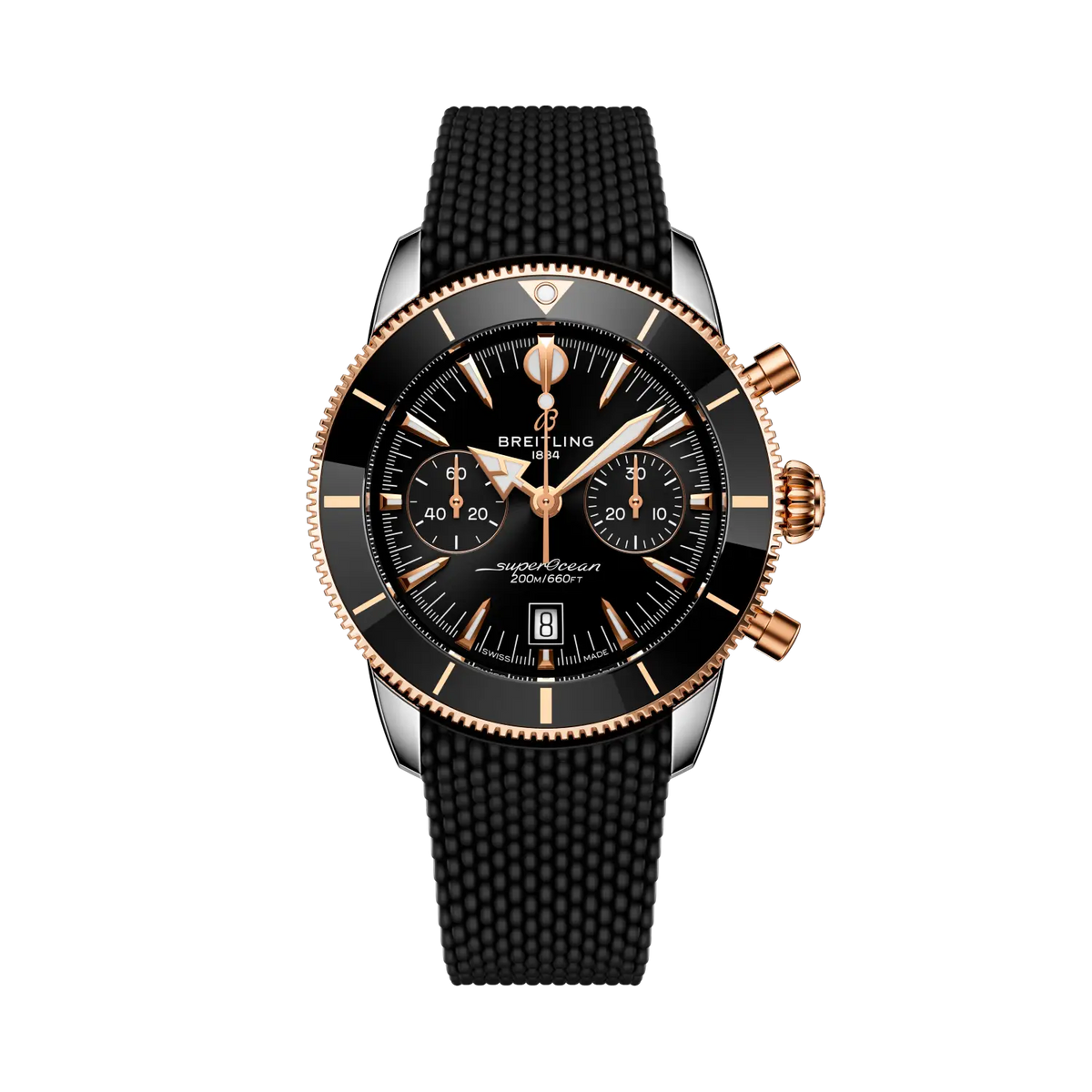 [SIMCHA-TOP500:BREITLING:UB0156H11B1S1:01] Breitling Superocean Heritage B01 Chronograph 42 – UB0156H11B1S1 official image