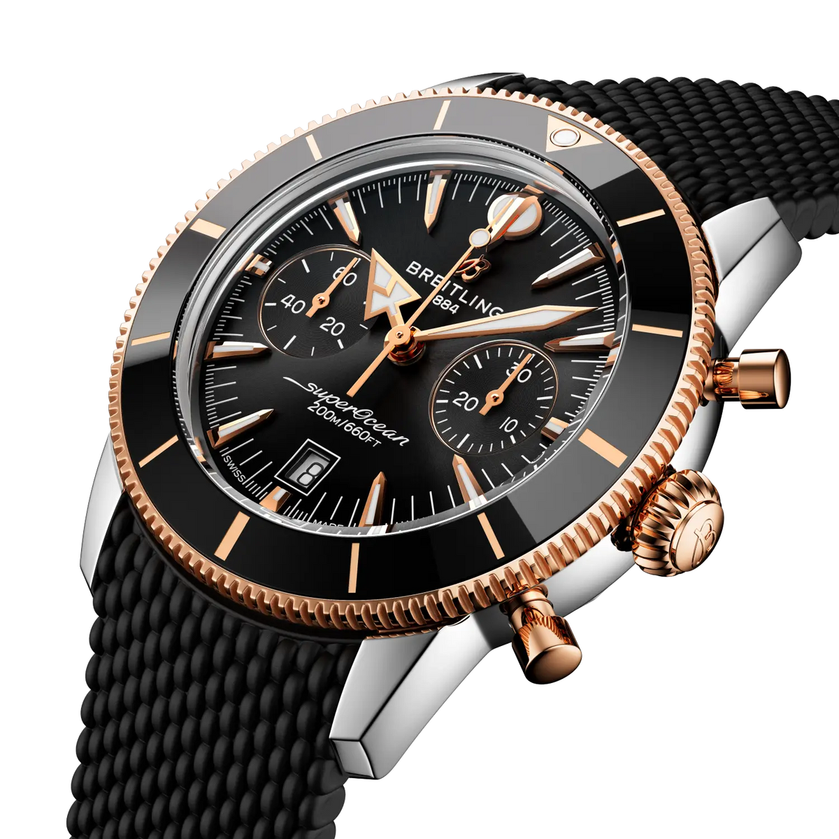 [SIMCHA-TOP500:BREITLING:UB0156H11B1S1:02] Breitling Superocean Heritage B01 Chronograph 42 – UB0156H11B1S1 official image