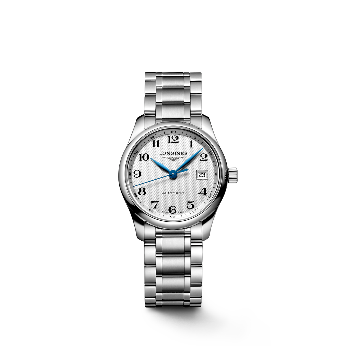 Longines Master Collection 29.00mm Automatic Silver "barleycorn" Dial Stainless Steel Bracelet Watch