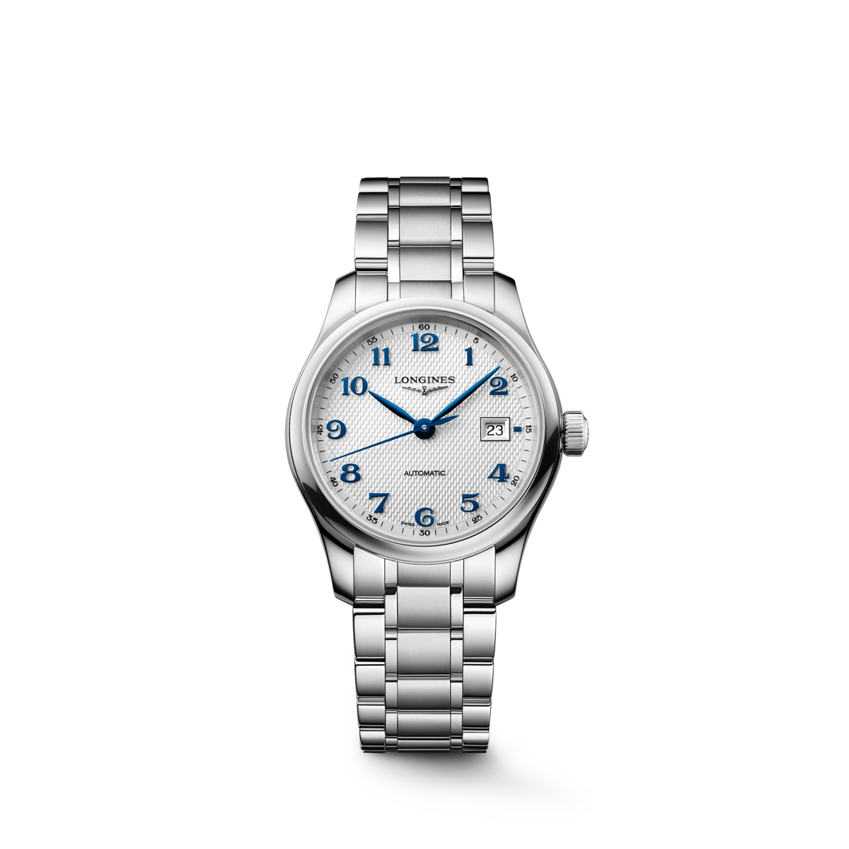 Longines Master Collection 30.00mm Automatic Silver "barleycorn" Dial Stainless Steel Bracelet Watch