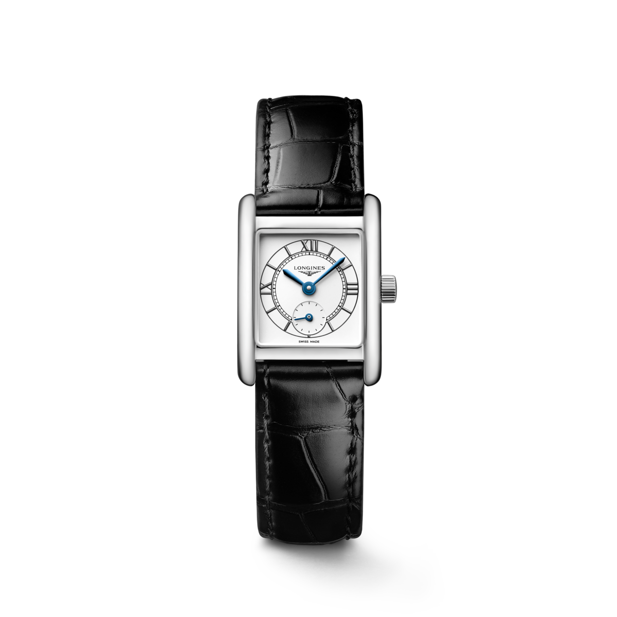 [SIMCHA-STANDALONE:L5.200.4.75.2:01] Longines Mini DolceVita 21.50 X 29.00 mm Quartz Opaline Ivory Dial Black Alligator strap Watch – L5.200.4.75.2 – LONGINES MINI DOLCEVITA L5.200.4.75.2 Quartz, Stainless steel, Opaline Ivory, Strap Watch - Watch soldier