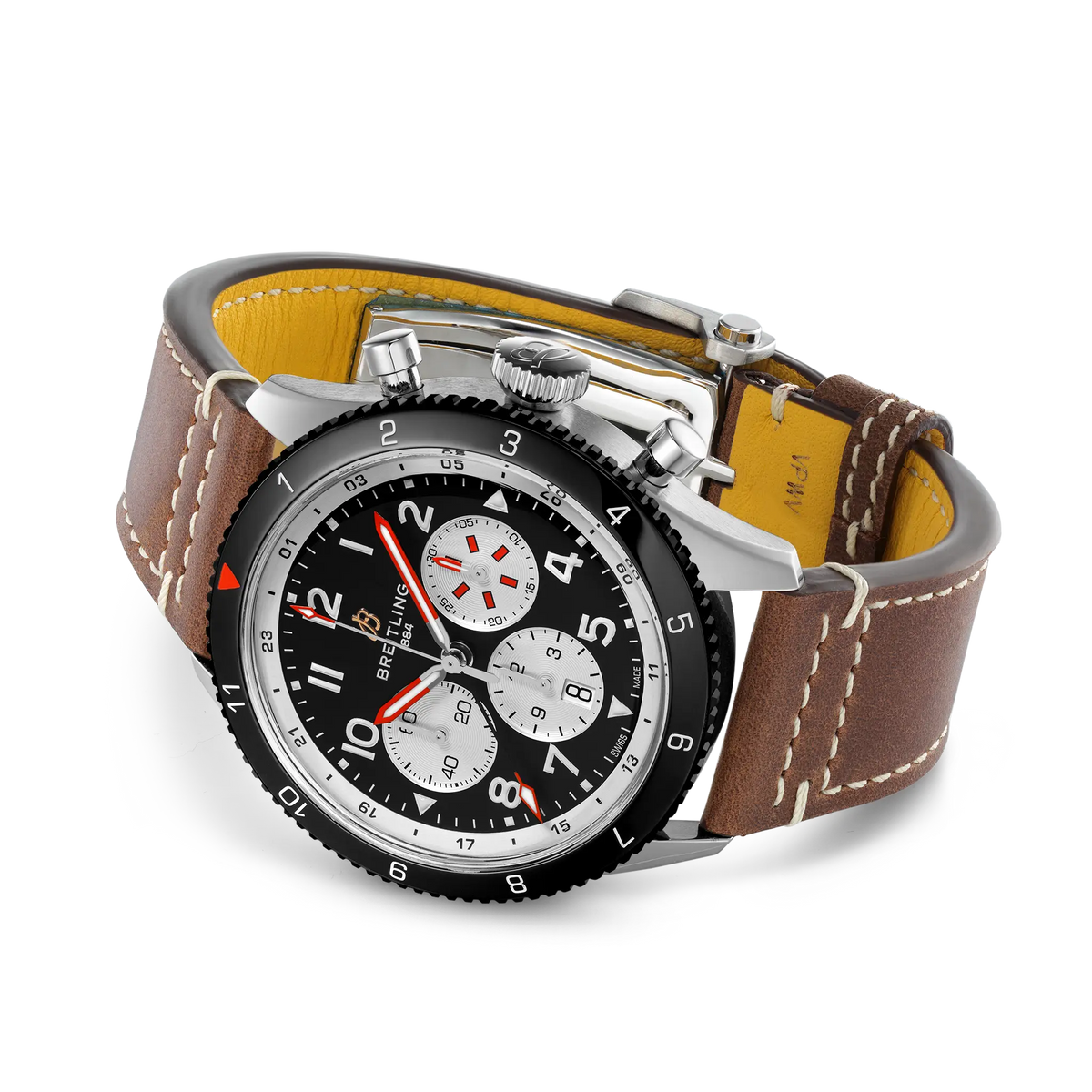 [SIMCHA-TOP500:BREITLING:YB04451A1B1X1:03] Breitling Classic AVI Super AVI B04 Chronograph GMT 46 Mosquito – YB04451A1B1X1 official image